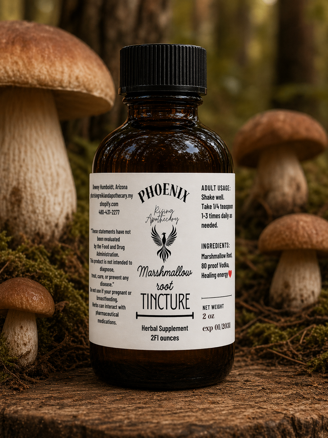 Marshmallow root tincture