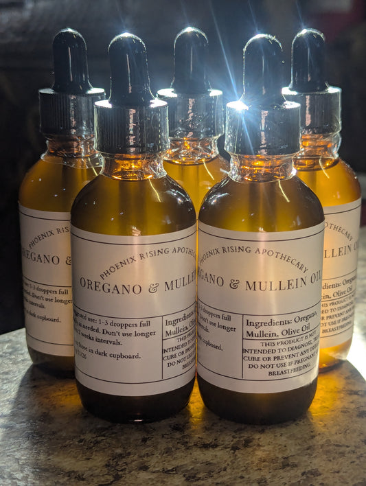 Oregano & Mullein oil
